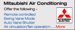 Mitsubishi air conditioning systems